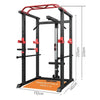 150kg Bumper Plates + Power Multi Cage + Olympic Barbell 6ft or 7ft