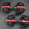 24kg Adjustable Dumbbells Pair