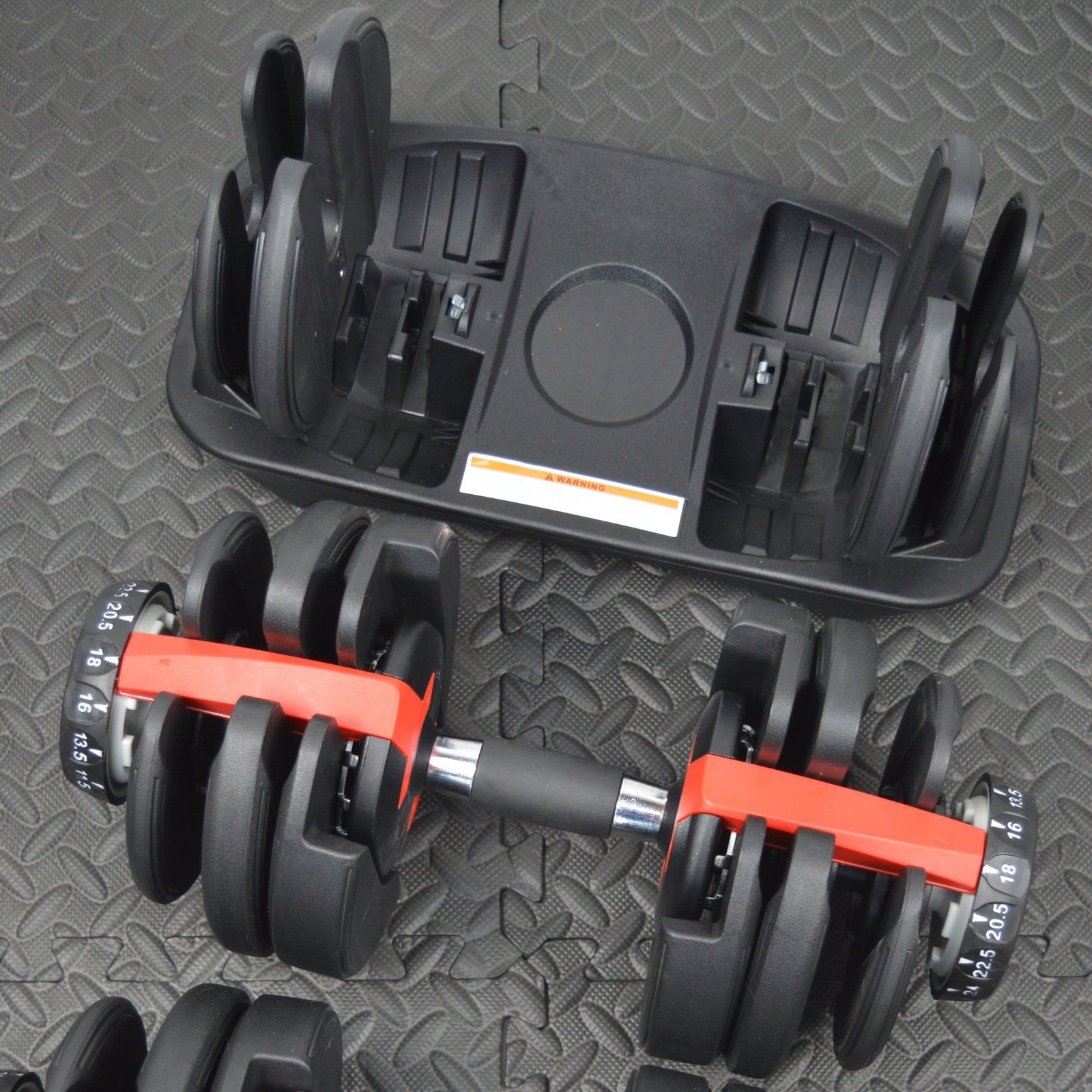 24kg Adjustable Dumbbells Pair