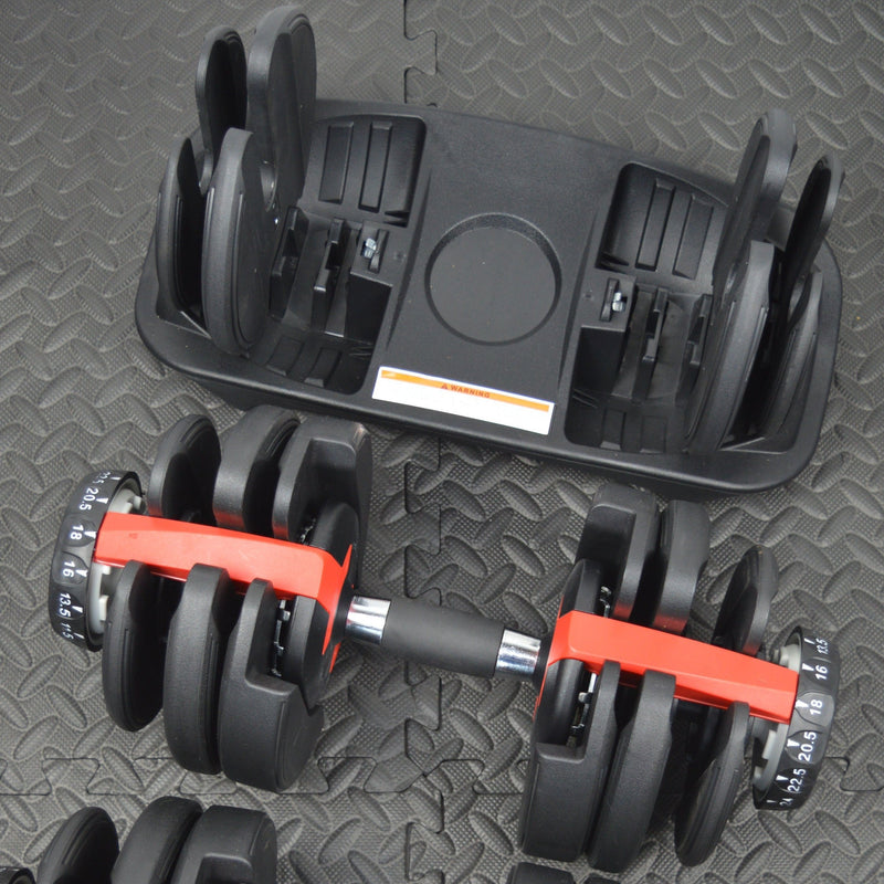 24kg Adjustable Dumbbells Pair
