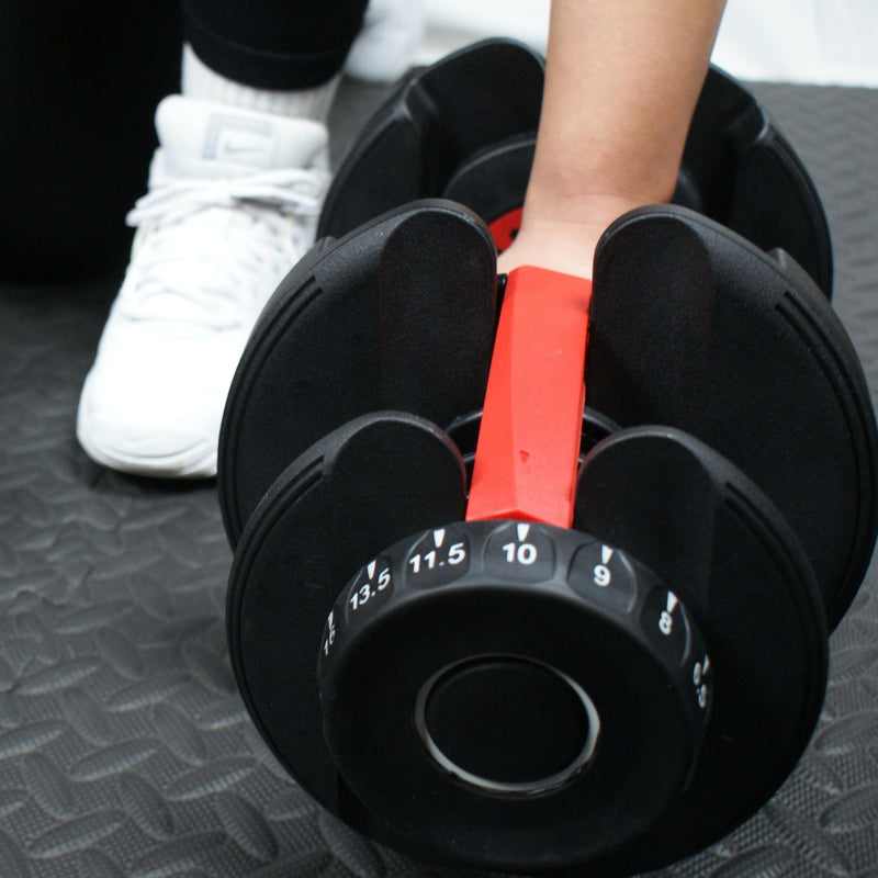 24kg Adjustable Dumbbells Pair