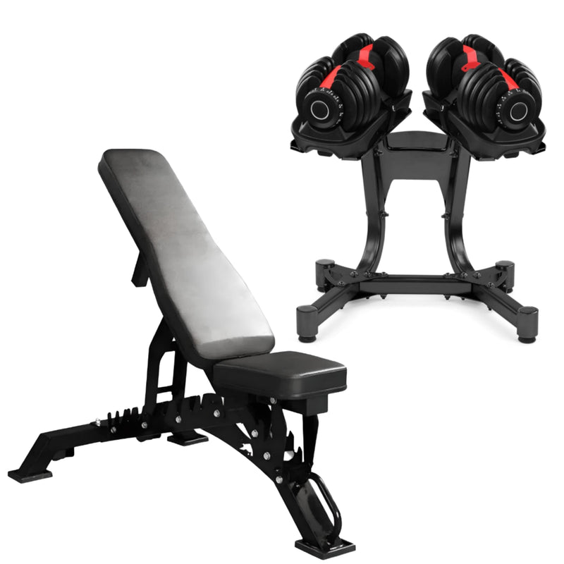 24kg Adjustable Dumbbells Pair