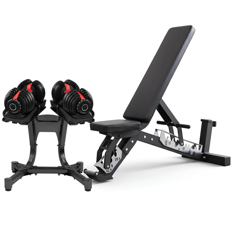 24kg Adjustable Dumbbells Pair