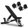 24kg Adjustable Dumbbells Pair with 1kg Increments