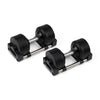 24kg Adjustable Dumbbells Pair with 1kg Increments