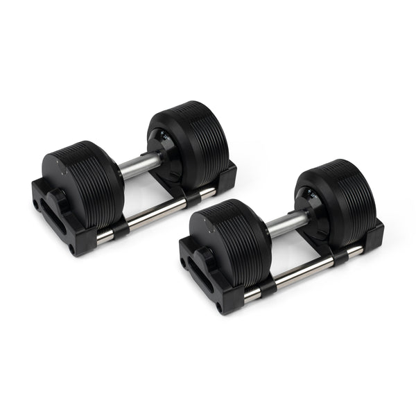 24kg Adjustable Dumbbells Pair with 1kg Increments