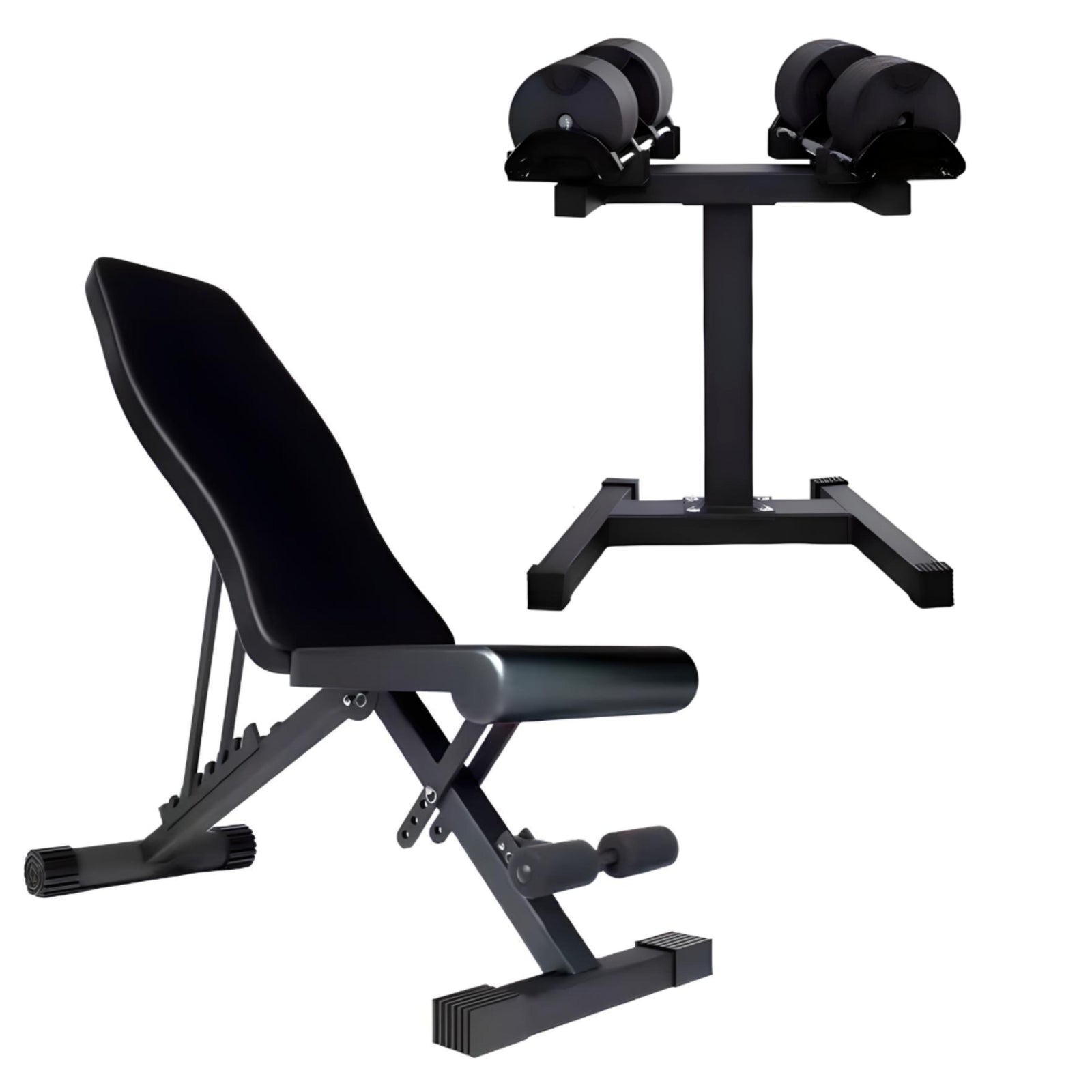 24kg Adjustable Dumbbells Pair with 2kg Increments
