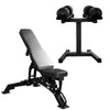 24kg Adjustable Dumbbells Pair with 2kg Increments