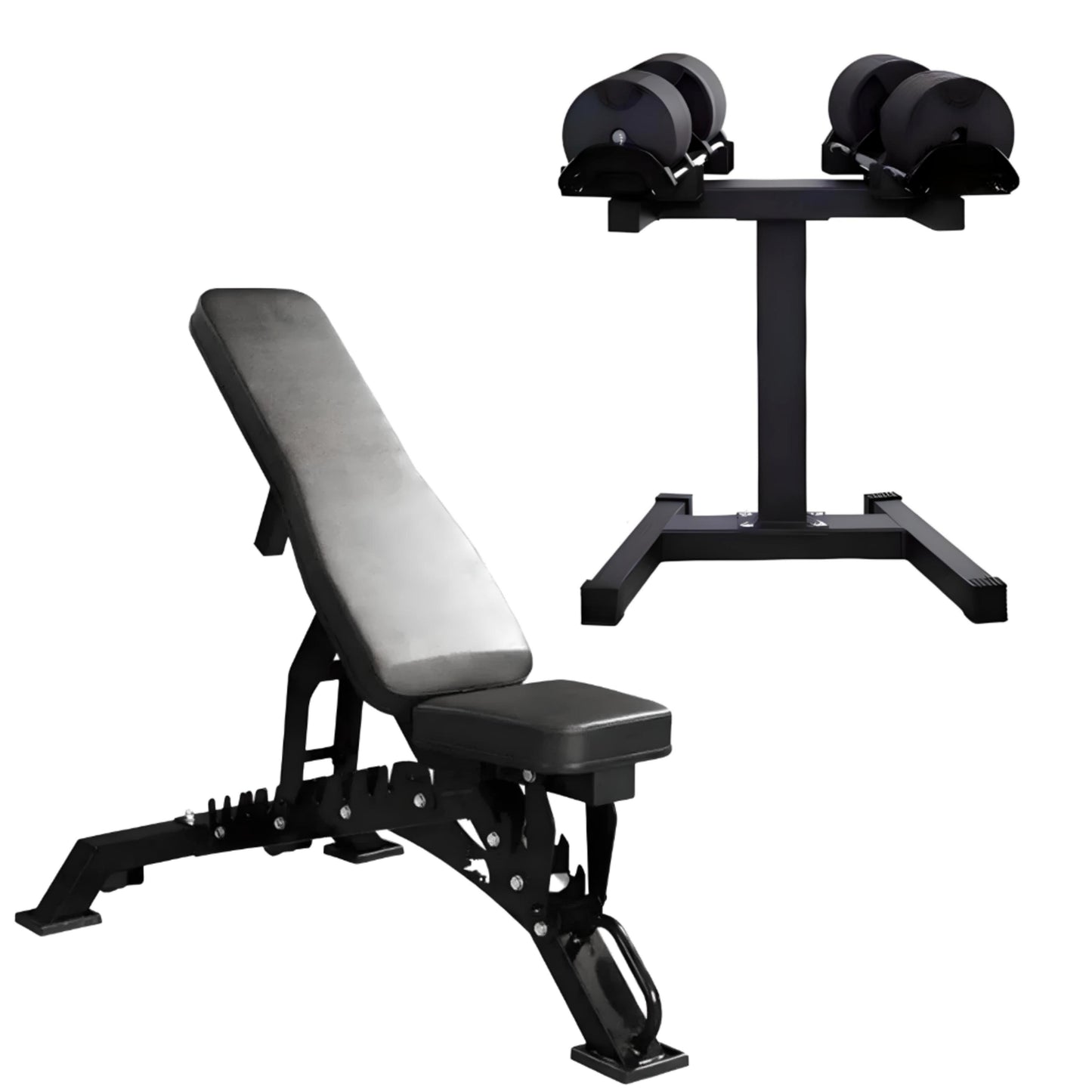 24kg Adjustable Dumbbells Pair with 2kg Increments