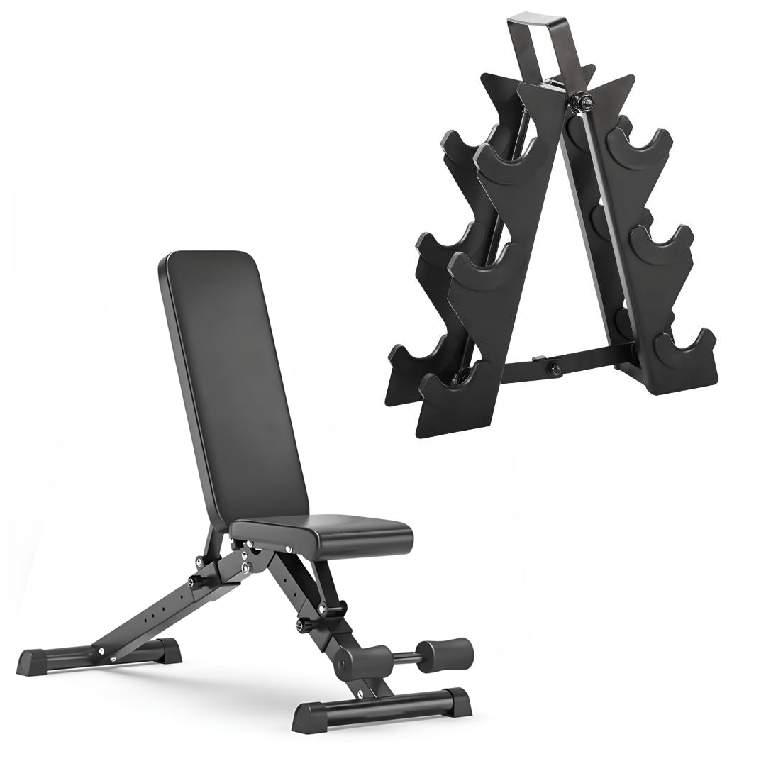3 Tier Hex Dumbbell Tree Stand