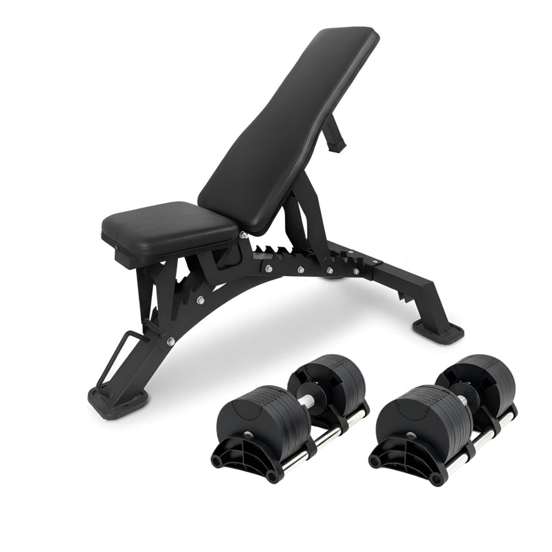 32kg Adjustable Dumbbell Pair 2kg Increments