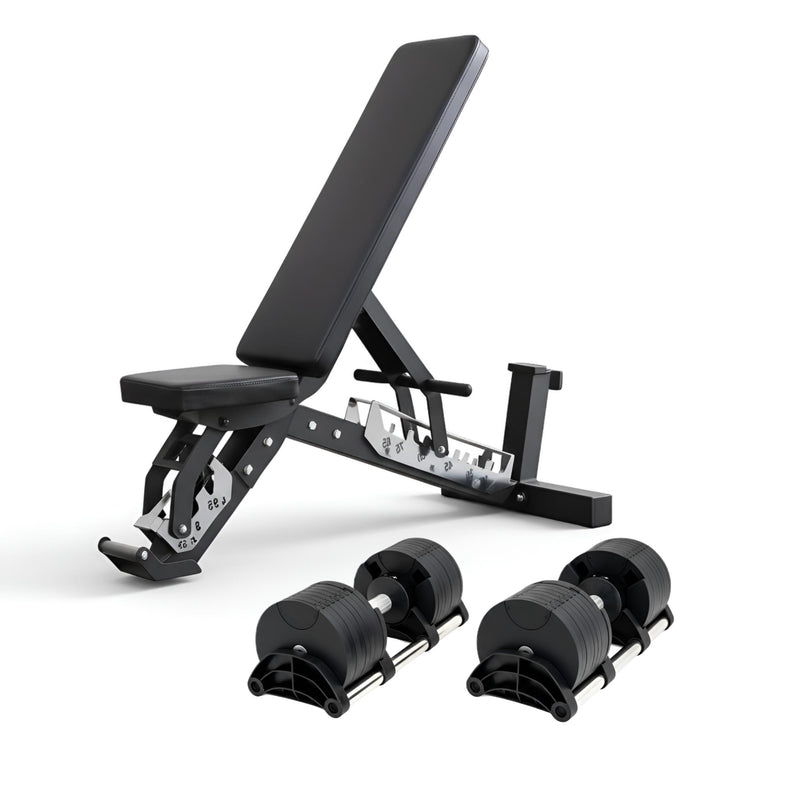 32kg Adjustable Dumbbell Pair 2kg Increments