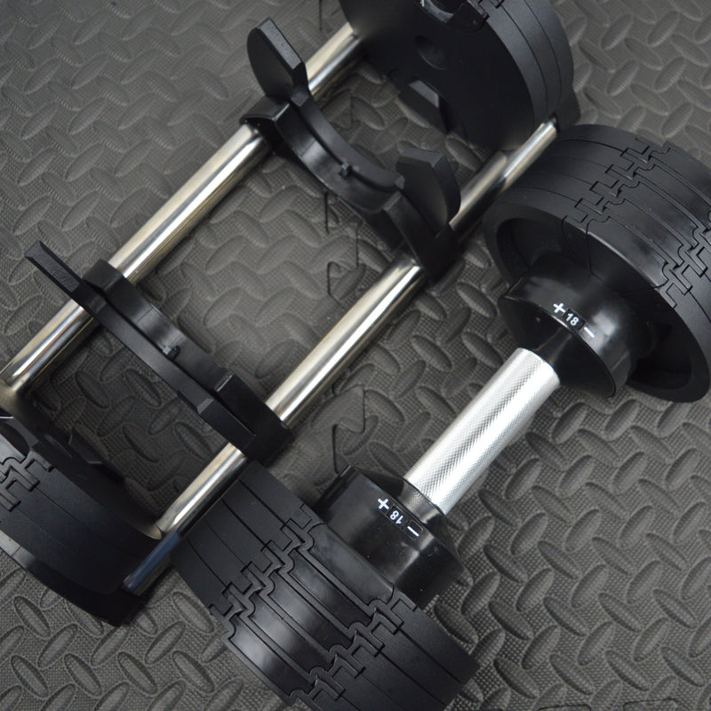 32kg Adjustable Dumbbell Pair 4kg Increments