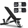 32kg Adjustable Dumbbell Pair 4kg Increments