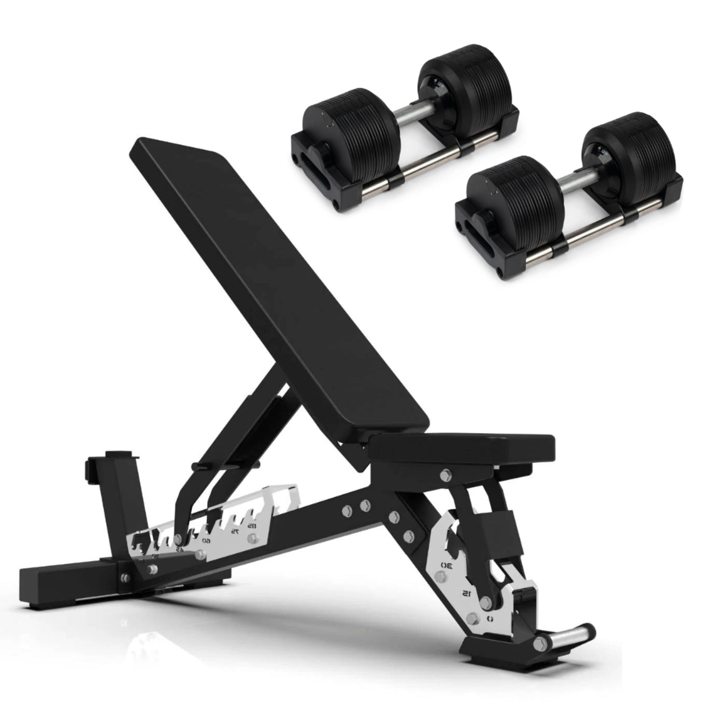 32kg Adjustable Dumbbells Pair with 1kg Increments