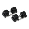 36kg Adjustable Dumbbells Pair with 1kg Increments