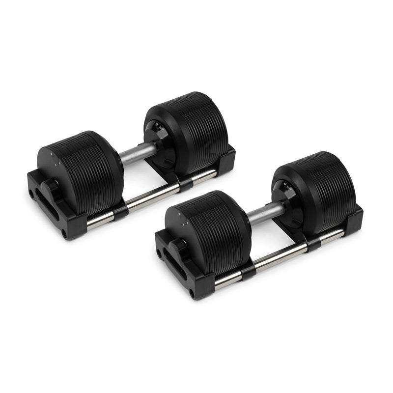 36kg Adjustable Dumbbells Pair with 1kg Increments