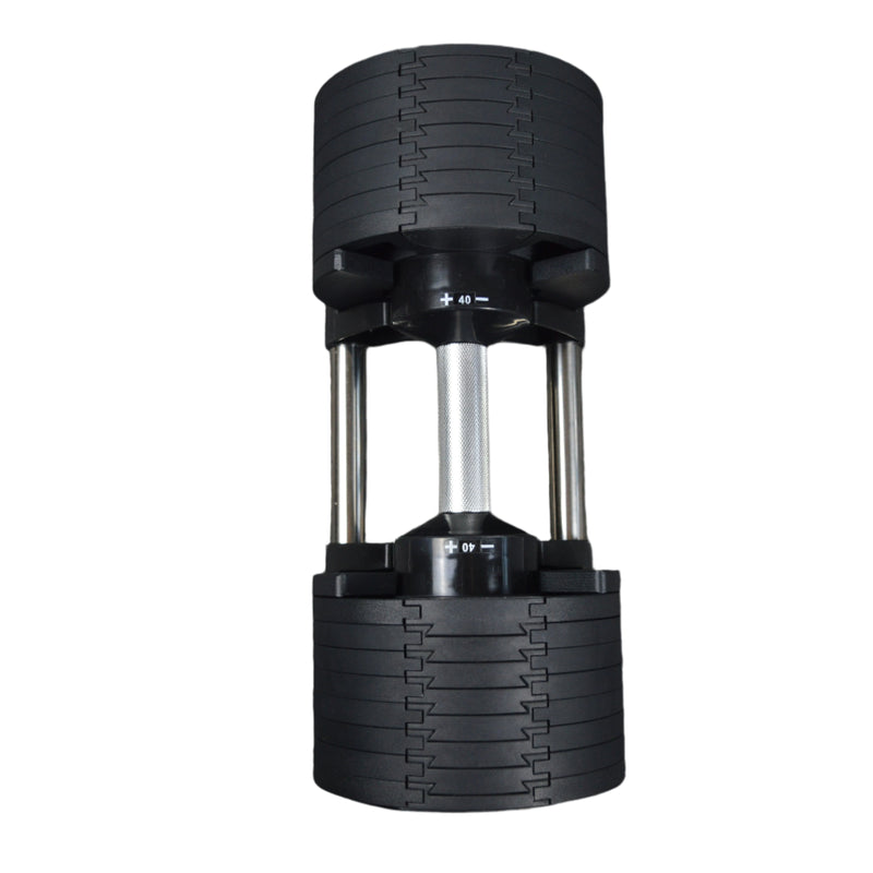 40kg Adjustable Dumbbell Pair 4kg Increments