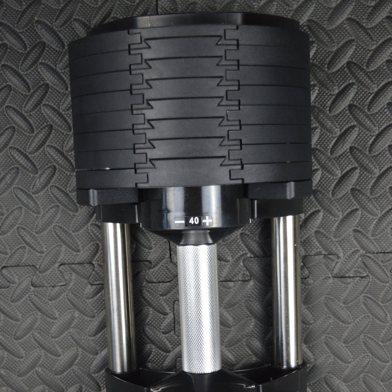 40kg Adjustable Dumbbell Pair 4kg Increments