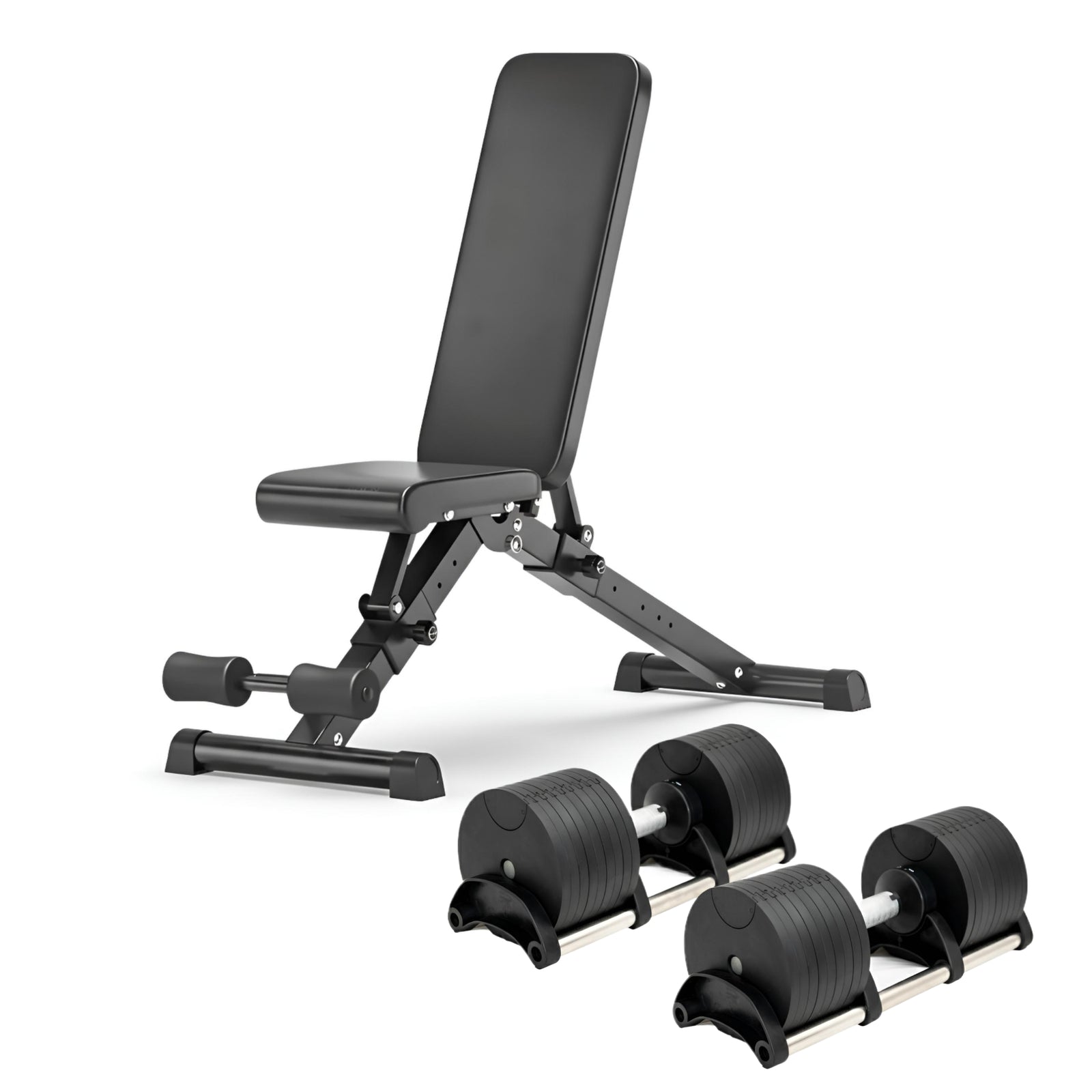 40kg Adjustable Dumbbell Pair 4kg Increments