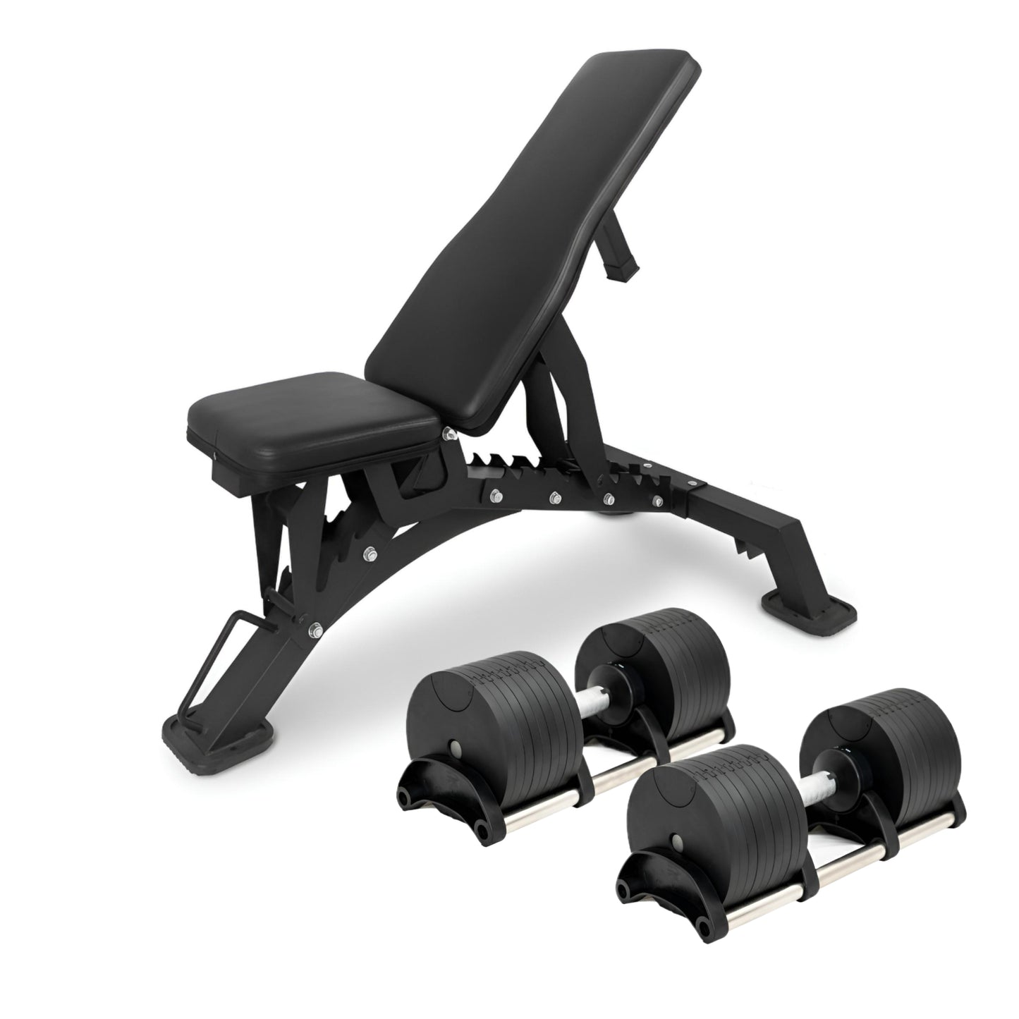 40kg Adjustable Dumbbell Pair 4kg Increments