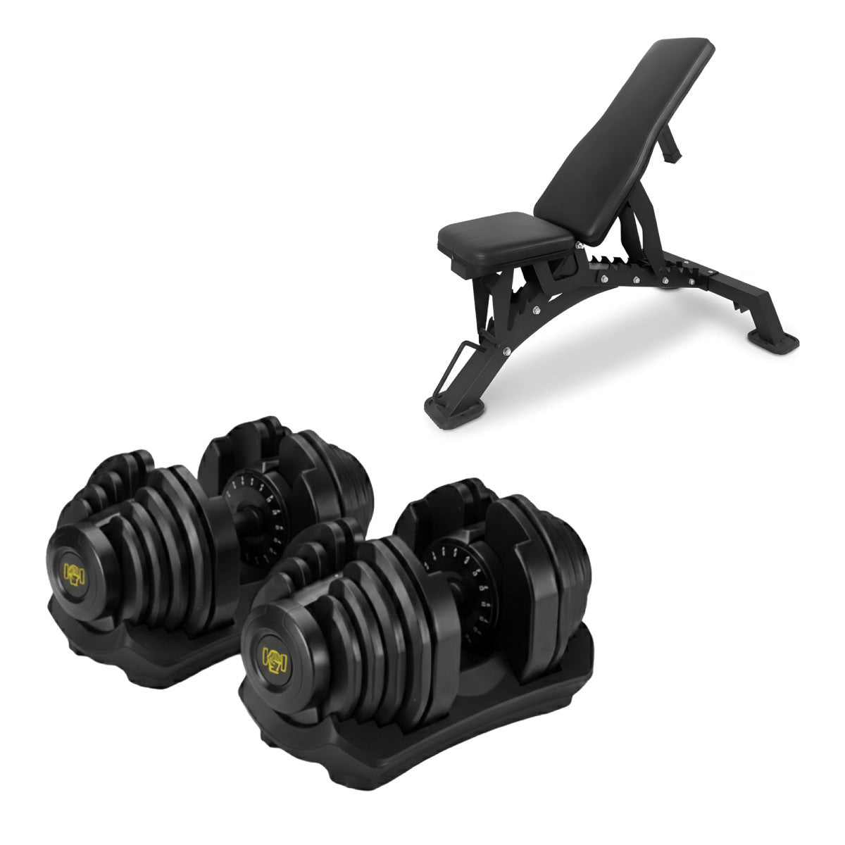 40kg Adjustable Dumbbells Pair (New Colours)