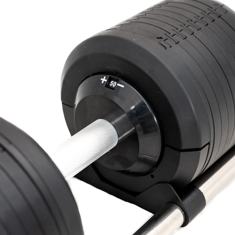 50kg Adjustable Dumbbell Pair 2.5kg Increments