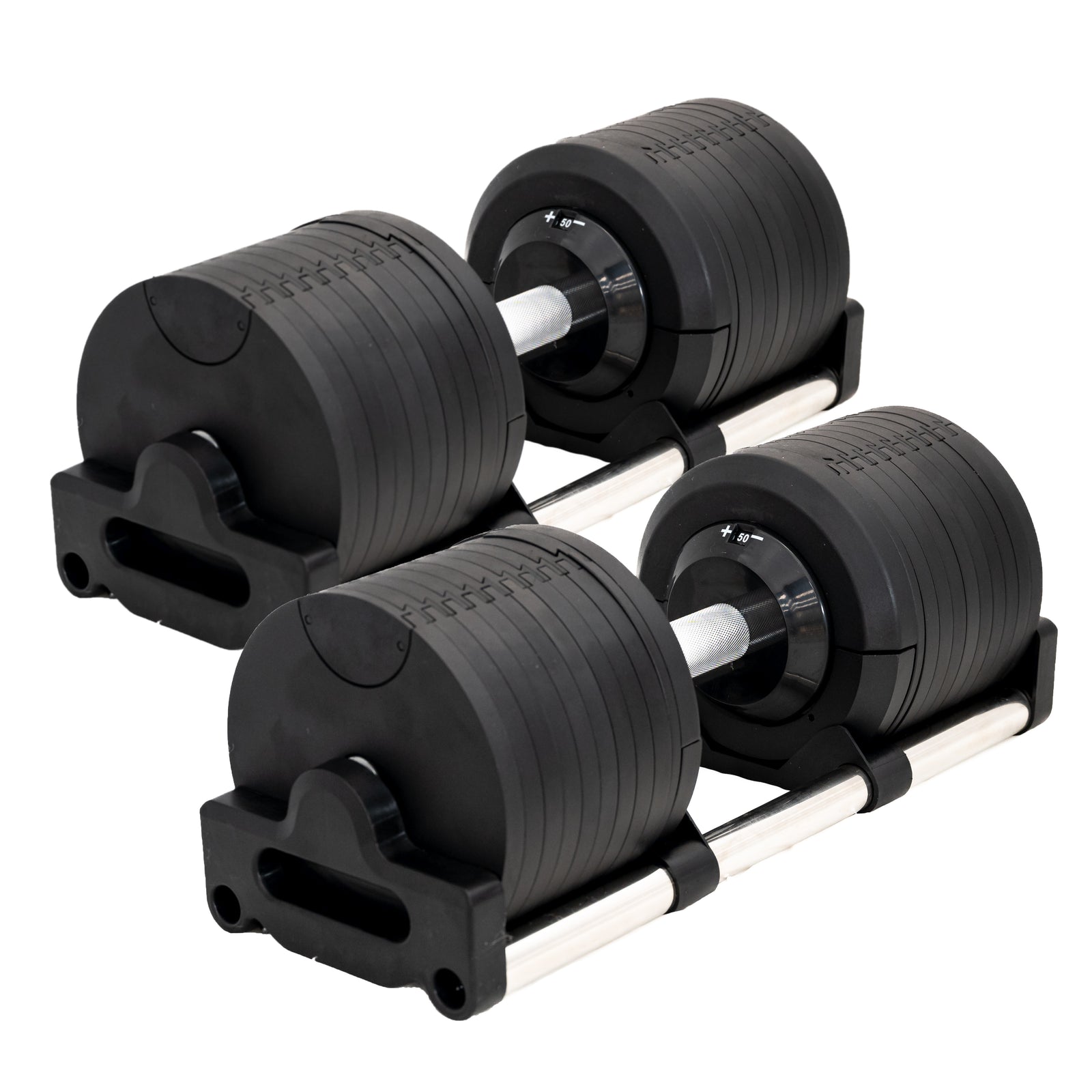50kg Adjustable Dumbbell Pair 2.5kg Increments
