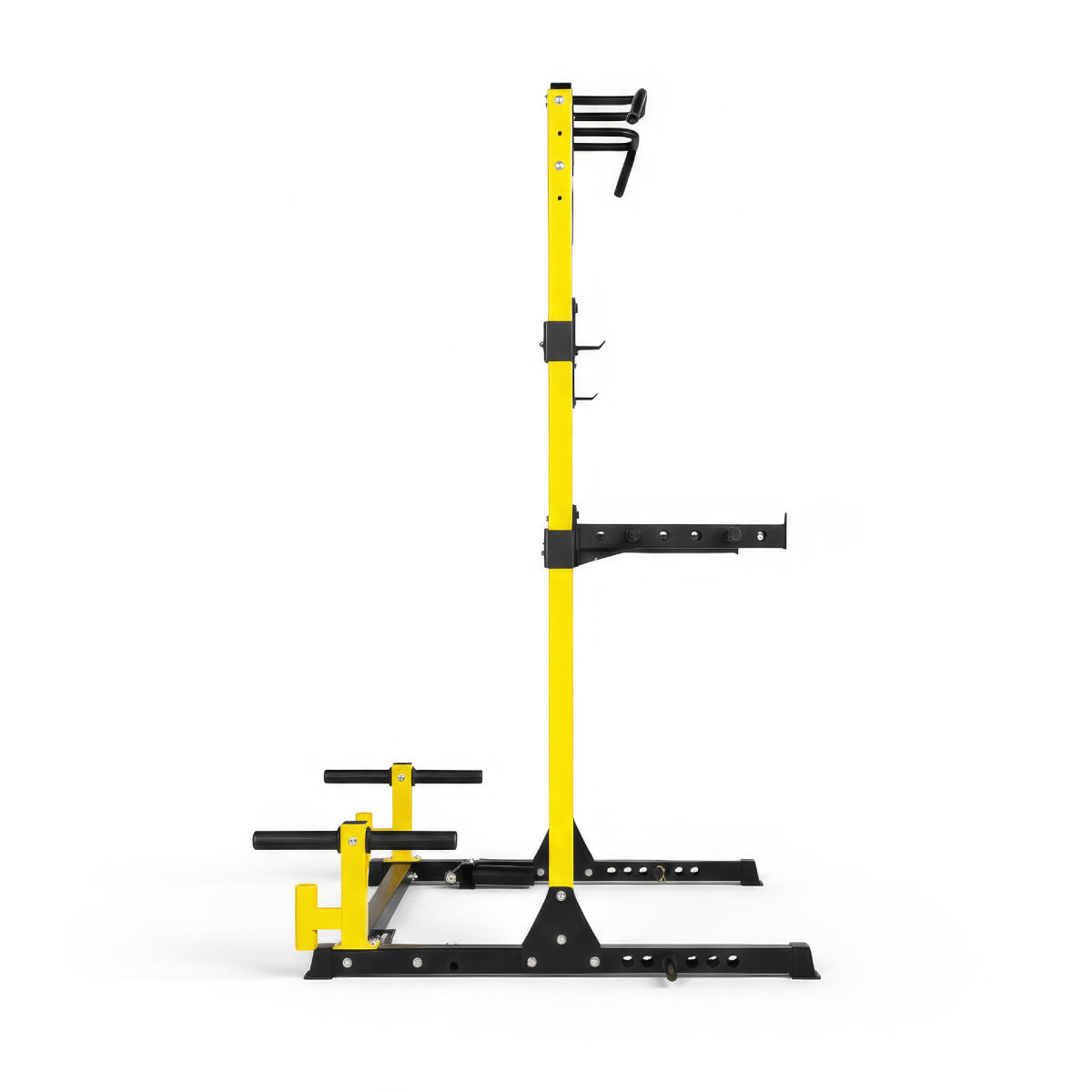 Adjustable Multi-Function Half Rack with Pull-Up Bar
