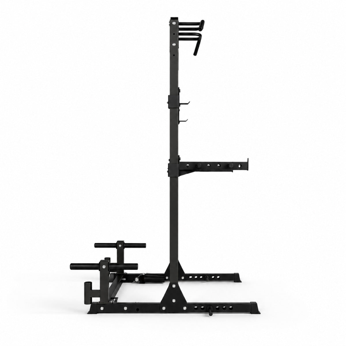 Adjustable Multi-Function Half Rack with Pull-Up Bar