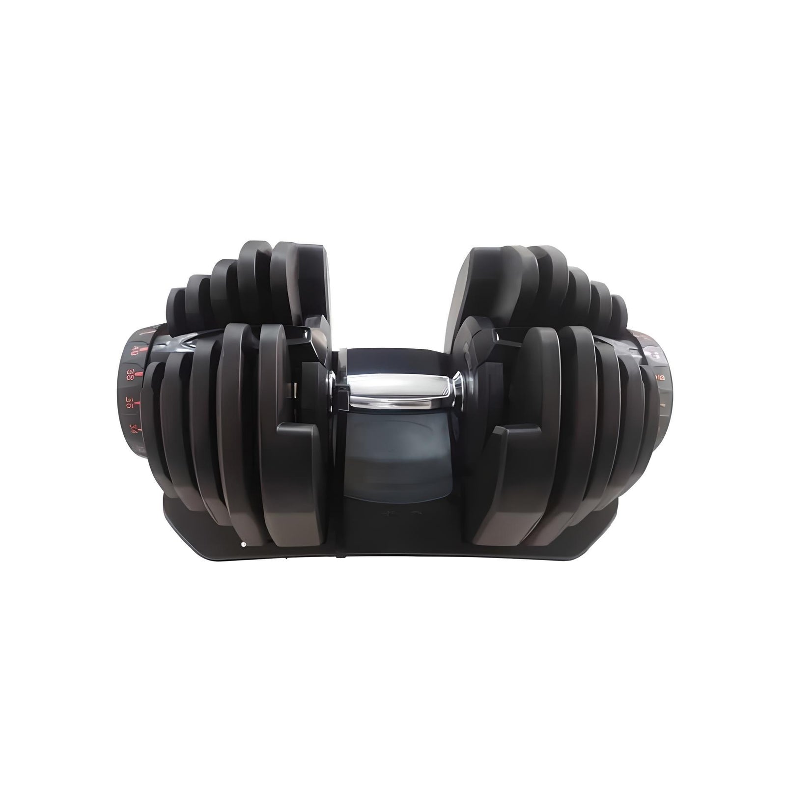 Adjustable Weight Bench + 2x40kg Adjustable Dumbbells