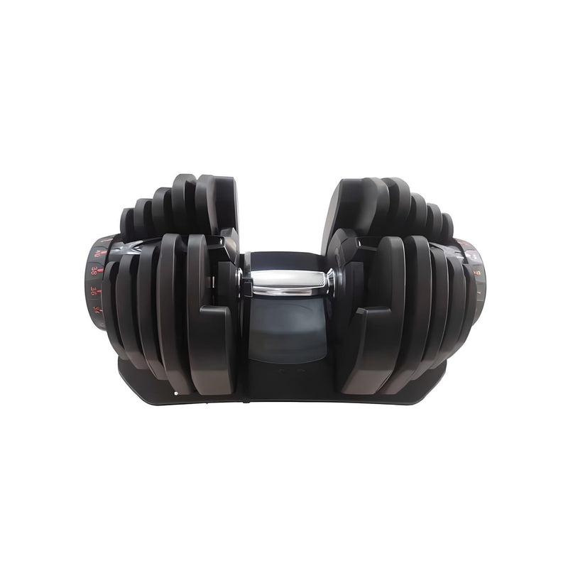 Adjustable Weight Bench + 2x40kg Adjustable Dumbbells