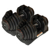 Adjustable Weight Bench + 2x40kg Adjustable Dumbbells