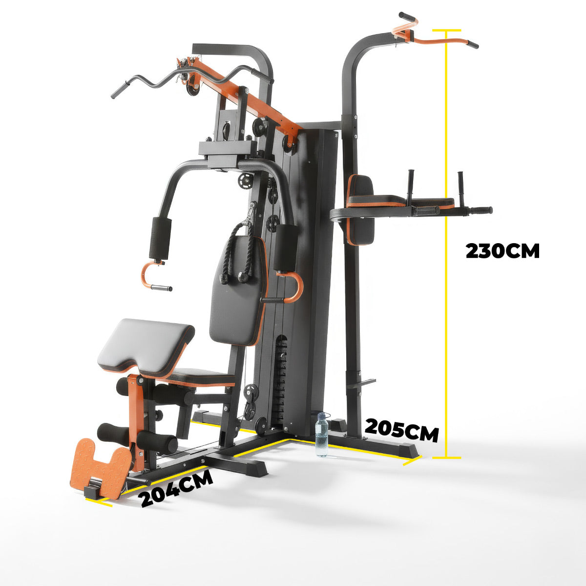 All-in-One 3-Station Home Gym Workout Machine