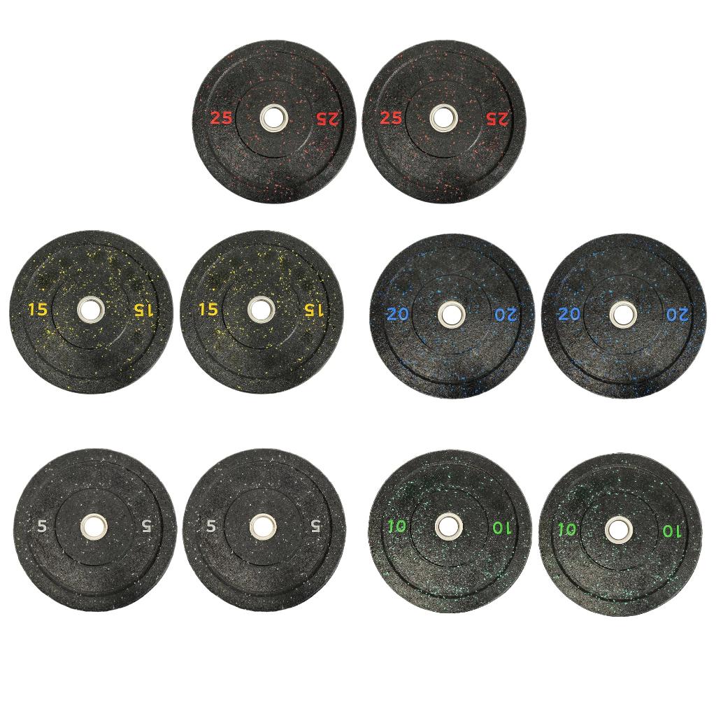 Crumb Olympic Rubber Bumper Plates