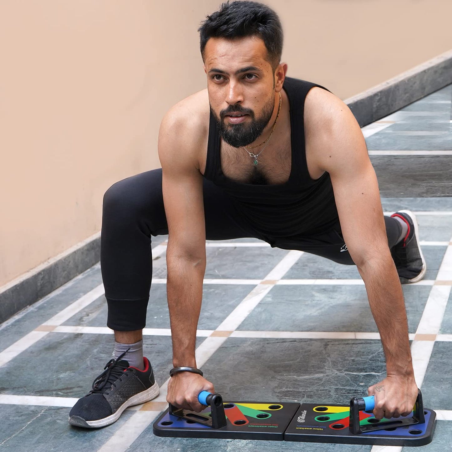 Foldable Pushup Board