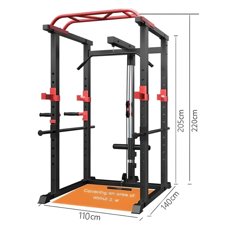 Power Multi Cage With Cable Pulley