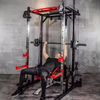 Smith Machine Power Rack Multi functional Training Machine With Cables