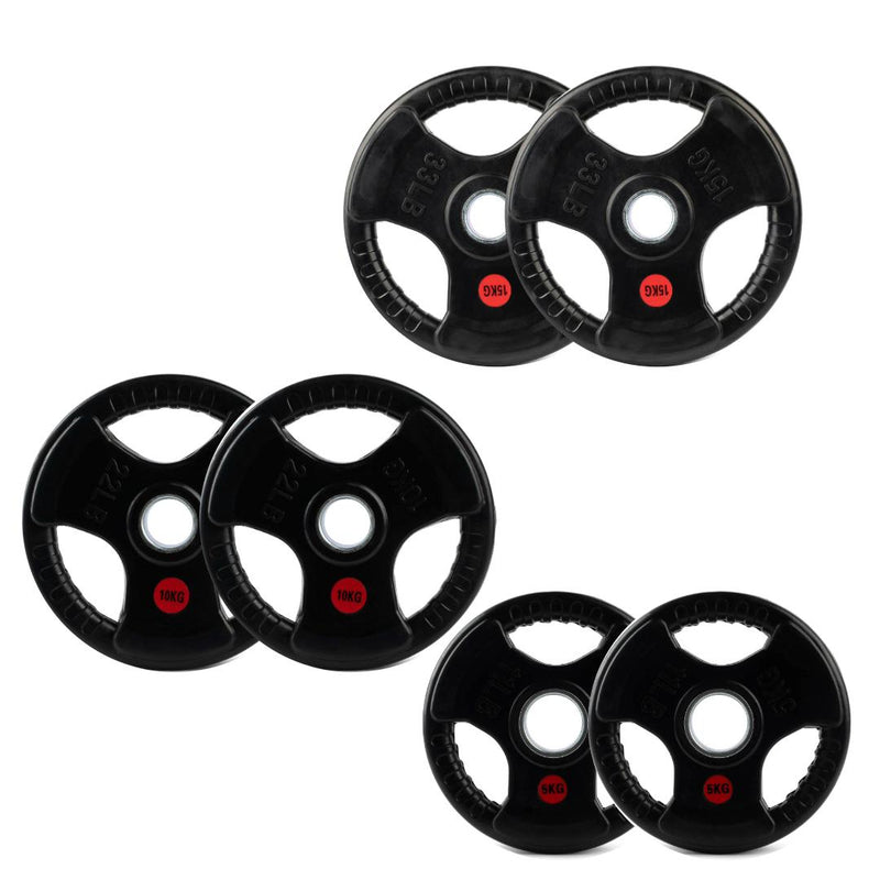 Tri-Grip Olympic Weight Plates