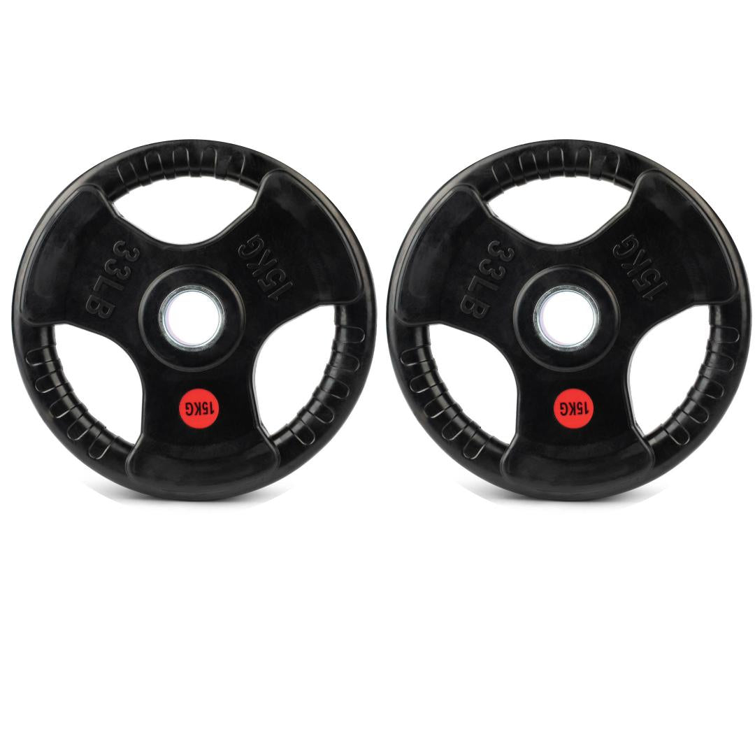 Tri-Grip Olympic Weight Plates