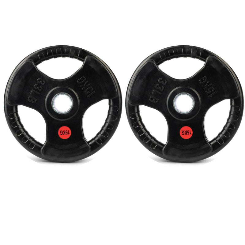 Tri-Grip Olympic Weight Plates