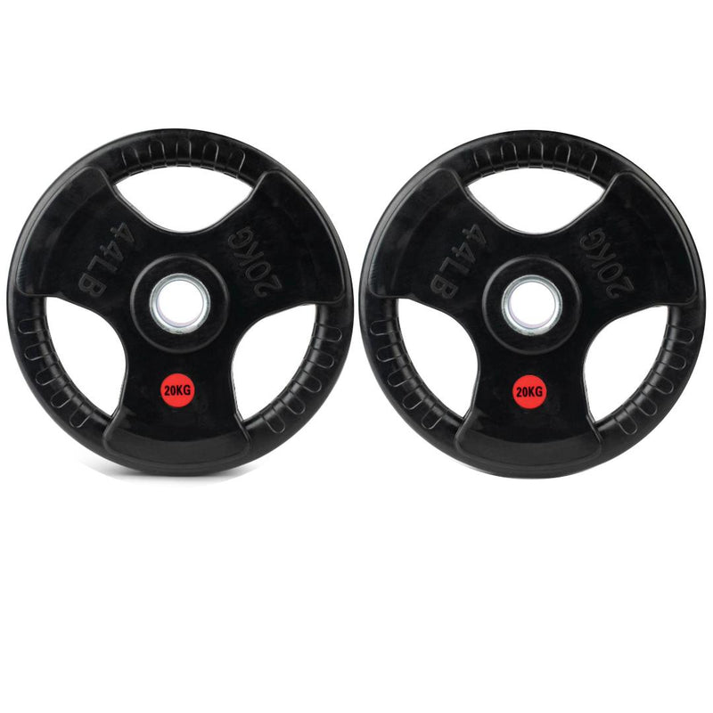 Tri-Grip Olympic Weight Plates