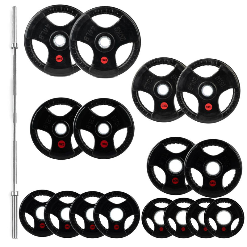 Tri-Grip Olympic Weight Plates