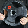 Tri-Grip Olympic Weight Plates