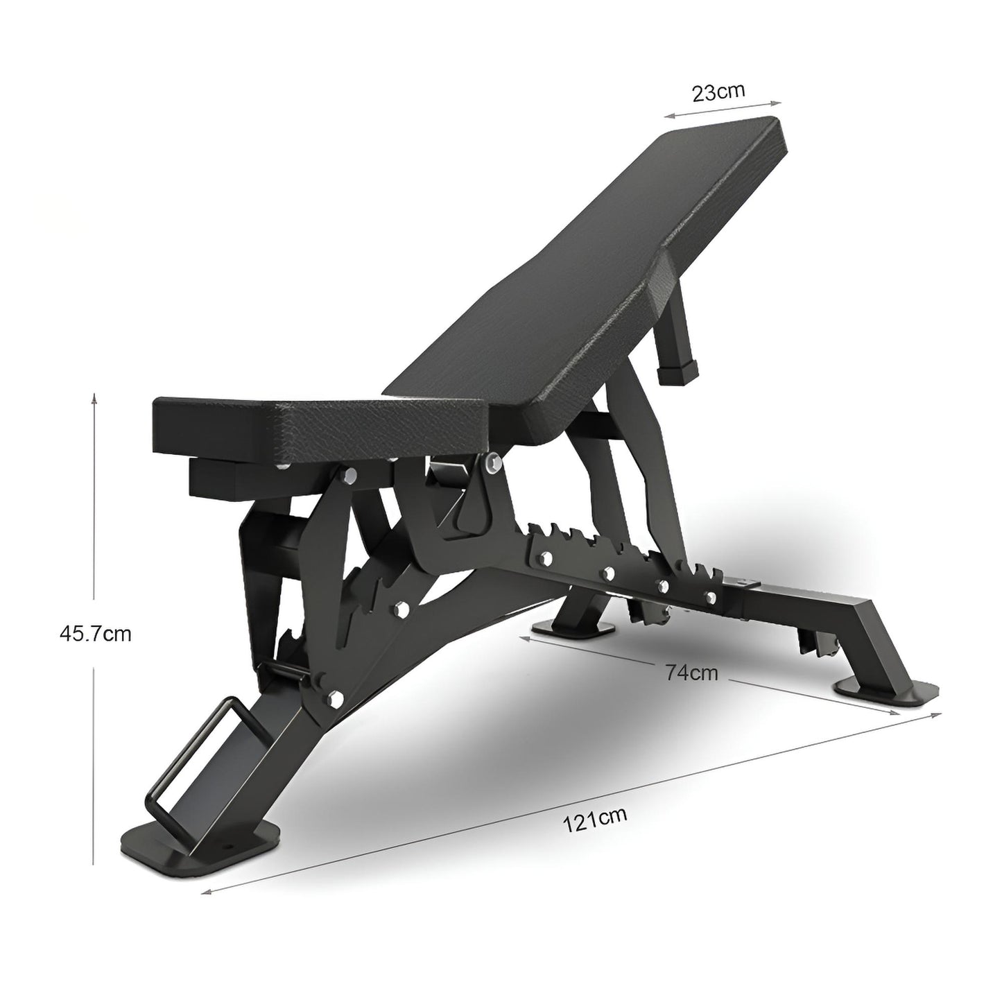 Tri Legged Commercial Weight Bench