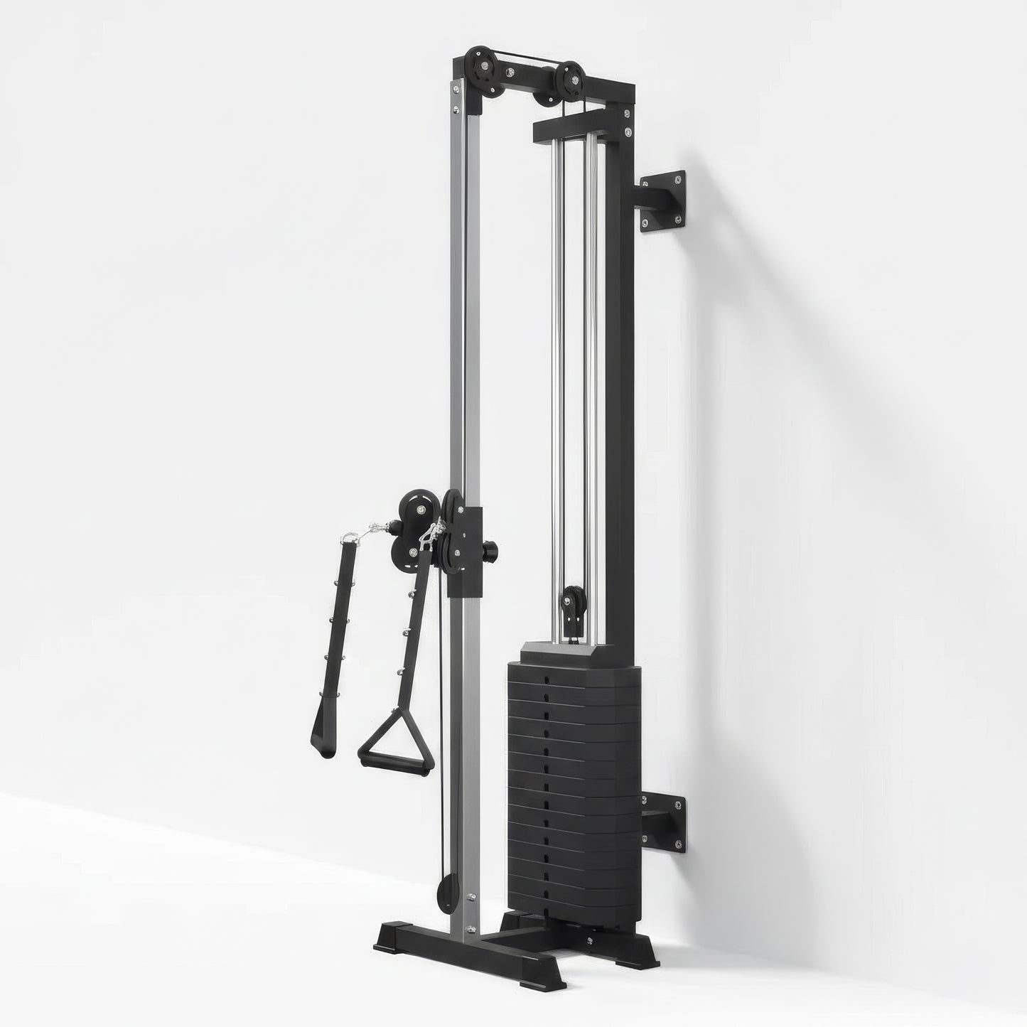 Wall-mounted Lat Pulldown - 80KG Weight Stack