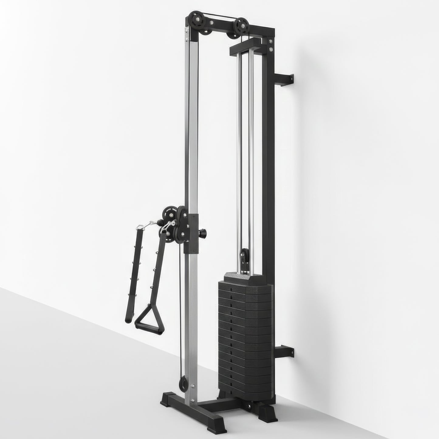 Wall-mounted Lat Pulldown - 80KG Weight Stack