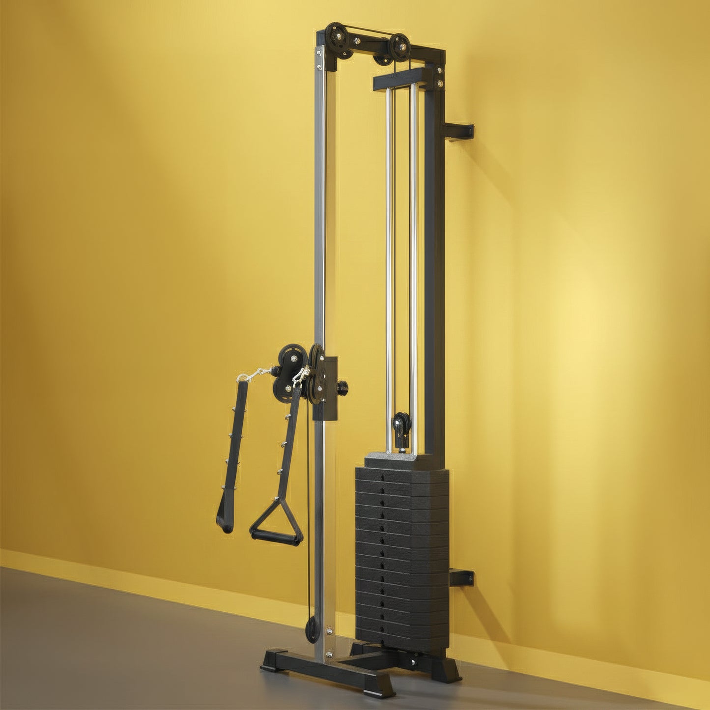 Wall-mounted Lat Pulldown - 80KG Weight Stack