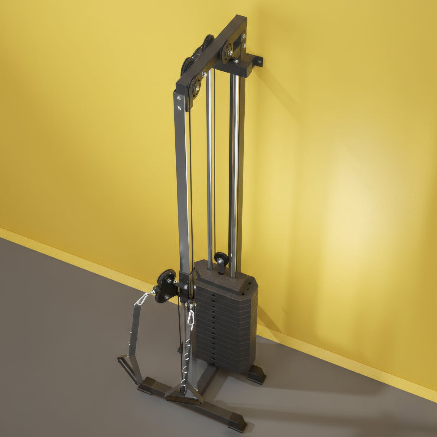 Wall-mounted Lat Pulldown - 80KG Weight Stack