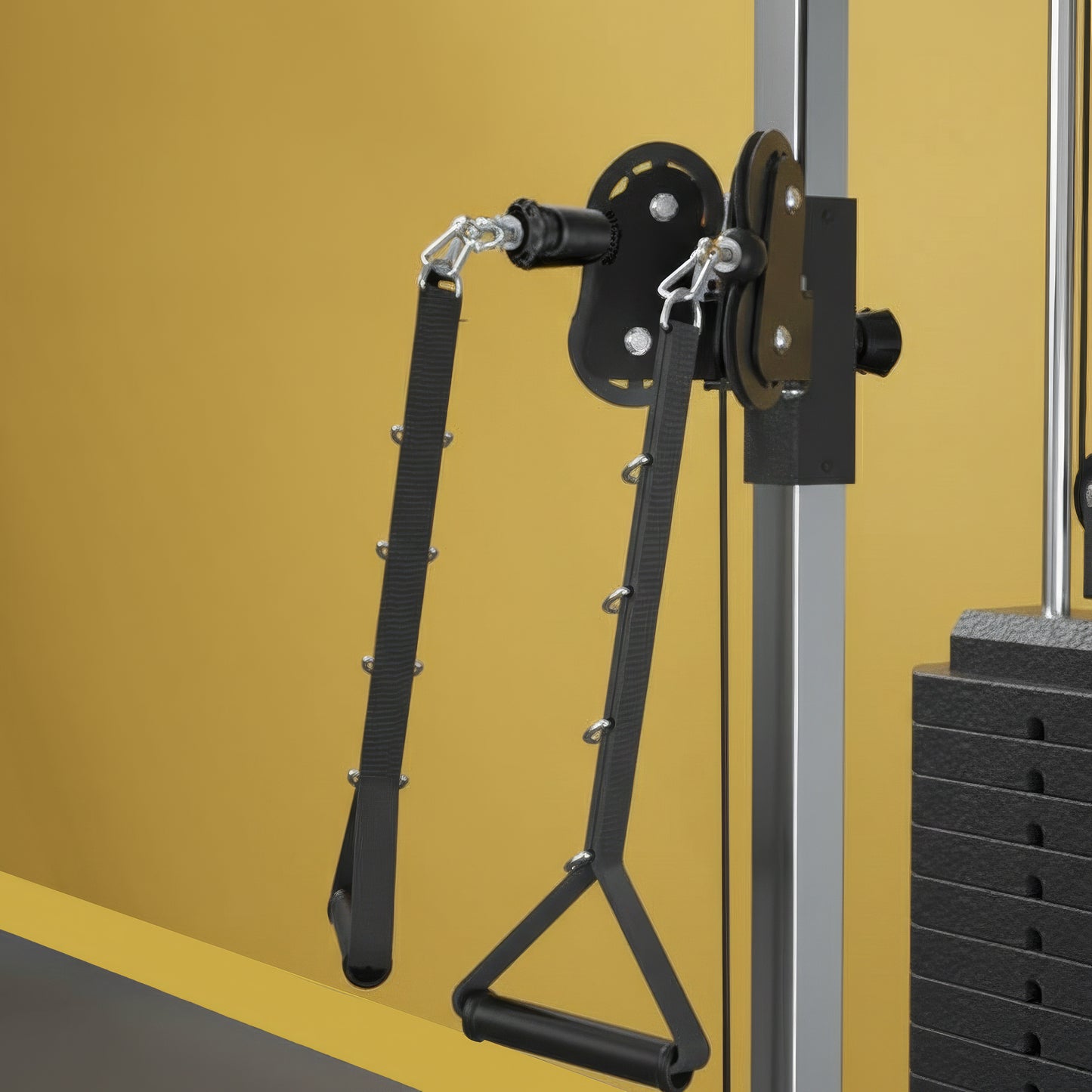 Wall-mounted Lat Pulldown - 80KG Weight Stack